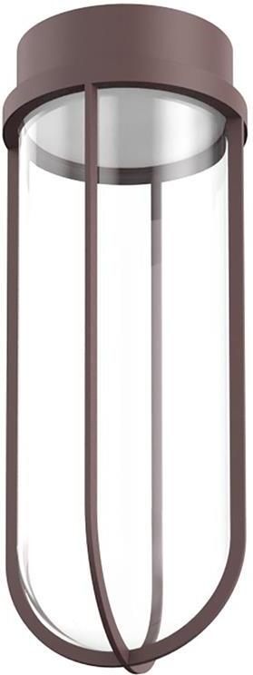 Flos In Vitro Outdoor plafondlamp Ø18 LED donkerbruin