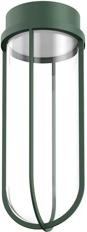Flos In Vitro Outdoor plafondlamp Ø18 LED donkergroen