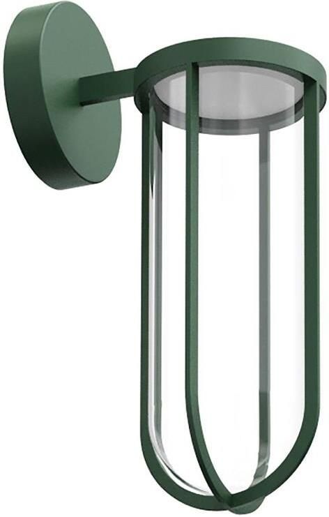 Flos In Vitro Outdoor wandlamp LED donkergroen