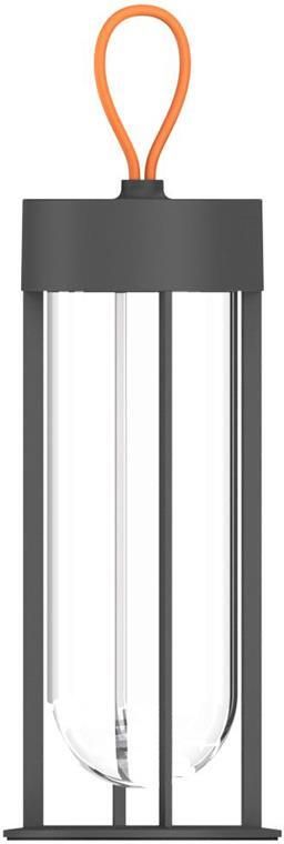 Flos InVitro Unplugged tafellamp LED oplaadbaar antraciet