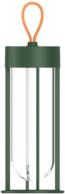 Flos InVitro Unplugged tafellamp LED oplaadbaar bosgroen