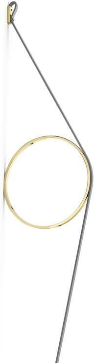 Flos Wirering wandlamp LED grijs|goud