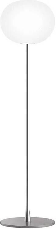Flos Glo-Ball F1 vloerlamp zilver