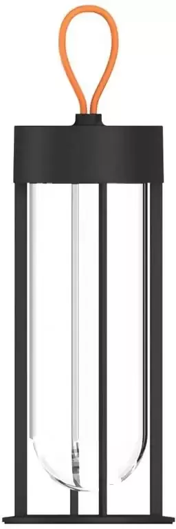 Flos InVitro Unplugged tafellamp LED oplaadbaar zwart