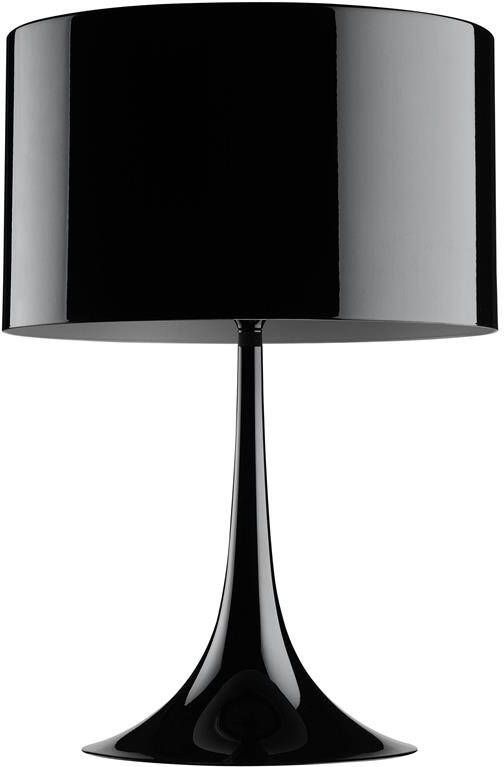 Flos Spun Light T2 tafellamp zwart