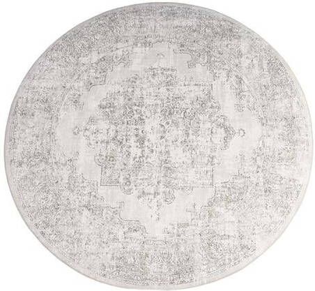 Flycarpets BURANO ROND TAUPE VLOERKLEED VINTAGE - Foto 2