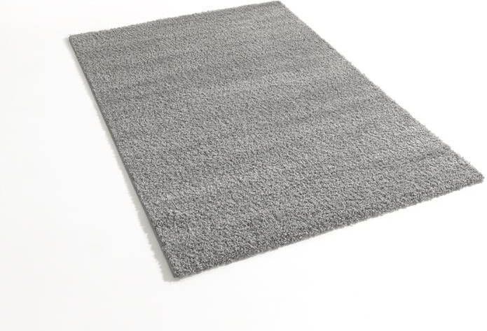 FlyCarpets Candy Shaggy Hoogpolig Vloerkleed Lichtgrijs- 140x200 cm