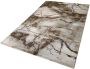 Flycarpets Carrara Modern Vloerkleed Marmer Design Grijs Bruin Beige Afmeting: 80x150 cm - Thumbnail 1