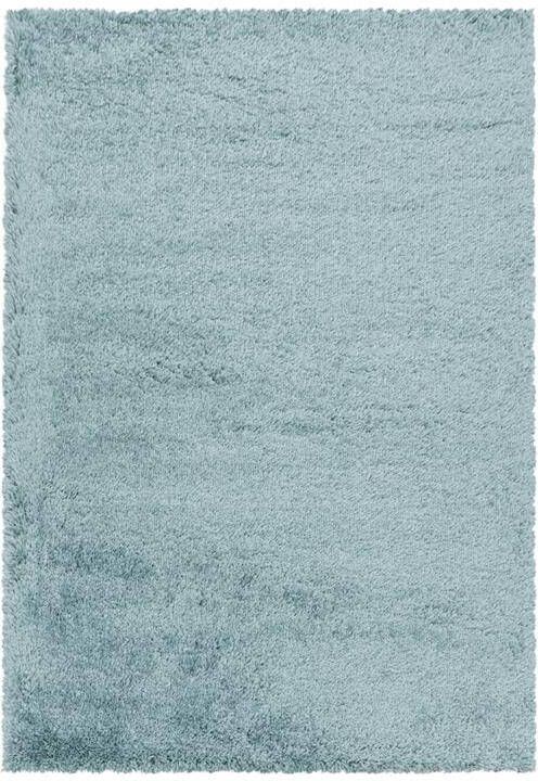 Flycarpets Fycarpets Luna Vloerkleed Luna 80x150cm Blauw Hoogpolig - Foto 2