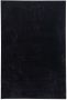 Flycarpets Ravenna Effen Vloerkleed Zwart Tapijt voor Woonkamer Laagpolig 200x290 cm - Thumbnail 1