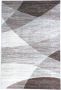 Flycarpets Verona Modern Vloerkleed Bruin Beige Laagpolig Woonkamer Loper 80x150 cm - Thumbnail 1