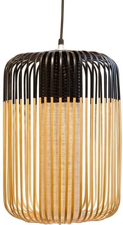 Forestier Bamboo Light hanglamp Ø35 large zwart