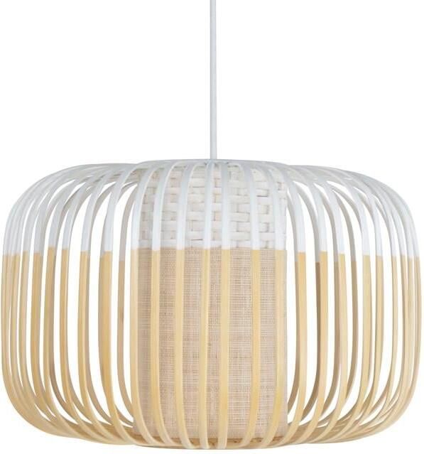 Forestier Bamboo Light hanglamp Ø35 small wit