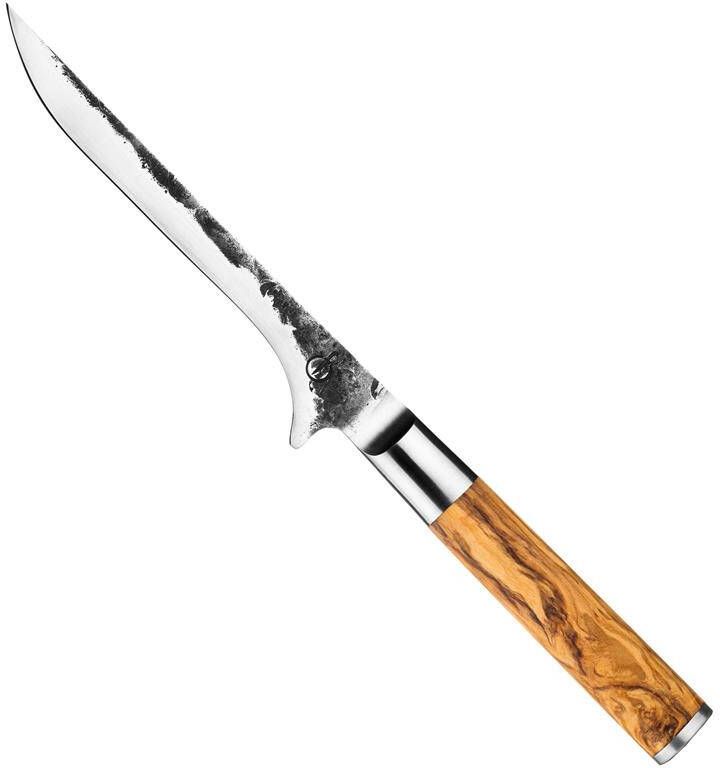 Forged Olive uitbeenmes lemmet lengte 16 cm