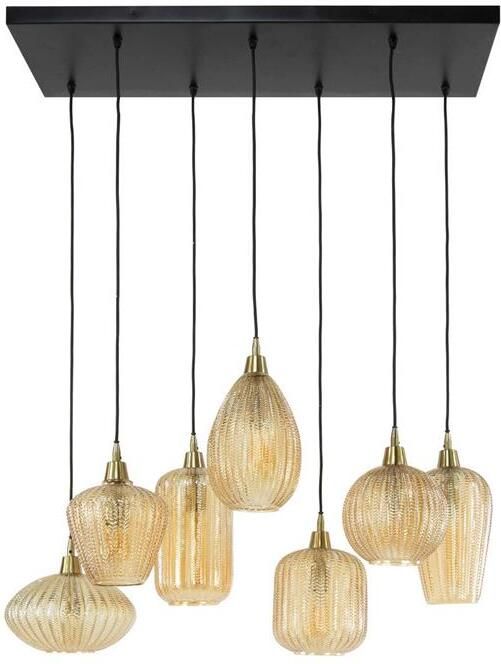 Fraaai Elsie hanglamp 7L patroon mix