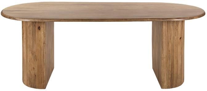 Fraaai Sedano ovale eettafel 215 cm naturel