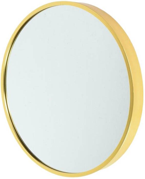 Loft42 Fragix Alux Wandspiegel Goud Aluminium Ø40