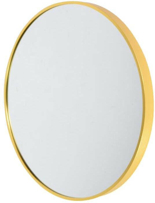 Loft42 Fragix Alux Wandspiegel Goud Aluminium Ø60
