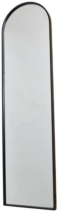 Loft42 Fragix Ark wandspiegel Zwart metaal 120x40