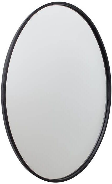 Loft42 Fragix Boston Spiegel Ovaal Zwart Metaal 50x70
