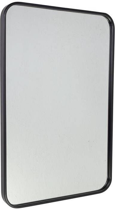 Loft42 Fragix Boston Spiegel Rechthoekig Zwart Metaal 75x50