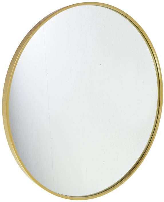 Loft42 Fragix Boston wandspiegel rond Goud Metaal Ø75cm Industrieel