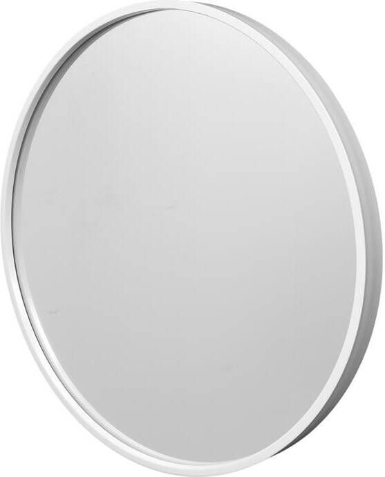 Loft42 Fragix Boston wandspiegel rond Wit Metaal Ø45cm