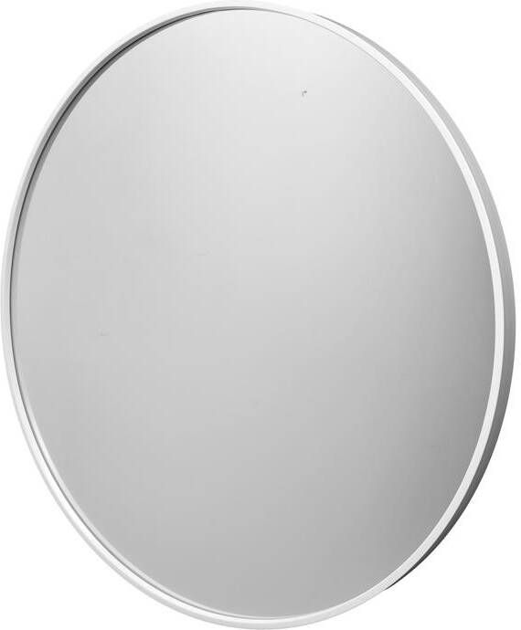 Loft42 Fragix Boston wandspiegel rond Wit Metaal Ø75cm