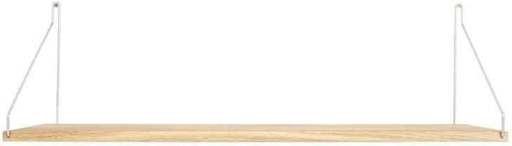 Frama Shelf Wandplank 80x27 Wit Geolied roestvrijstaal - Foto 2