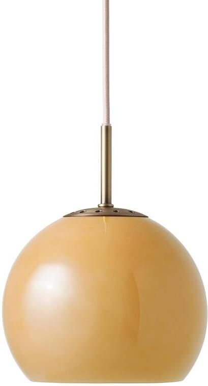 Frandsen Ball glass hanglamp Ø18 Amber
