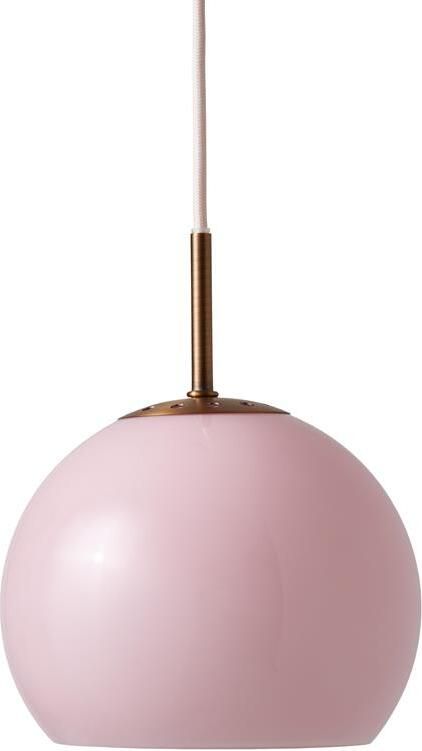 Frandsen Ball glass hanglamp Ø18 Opal Rose