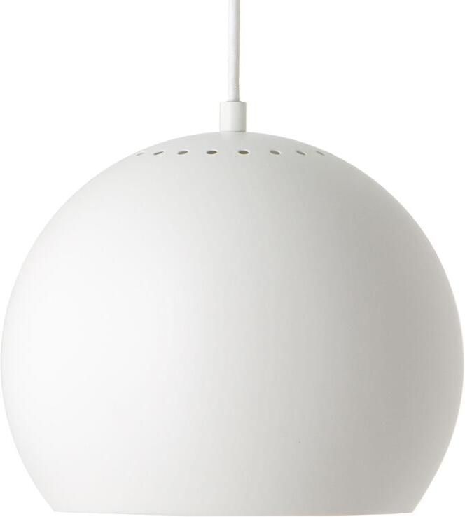 Frandsen Ball hanglamp Ø25 mat wit