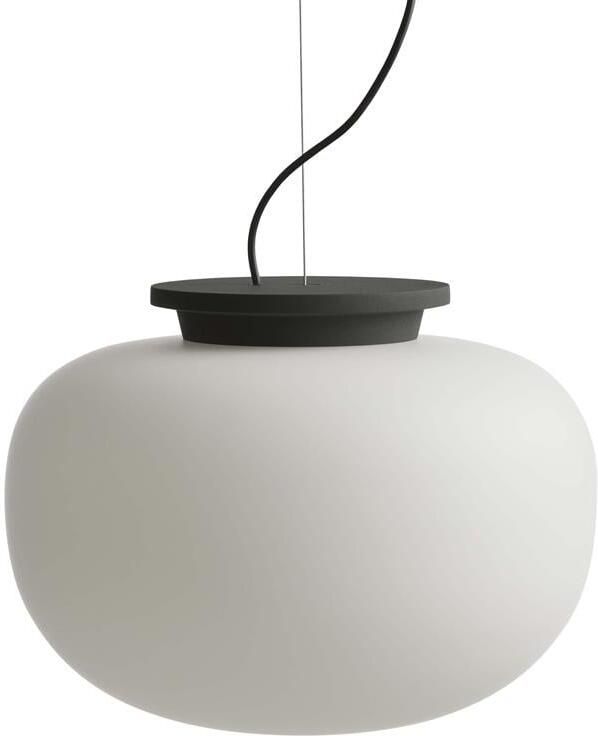 Frandsen Supernate hanglamp Ø38 opal white|black