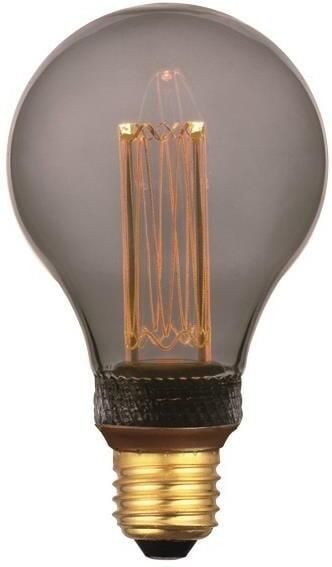 Freelight E27 5Watt Led Smoke 75mm incl. 3 Stappen Dimmer