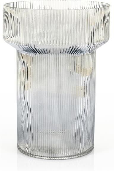 FURNILUX Riba 4 vaas Grey 21 x 21 x 28 5 cm