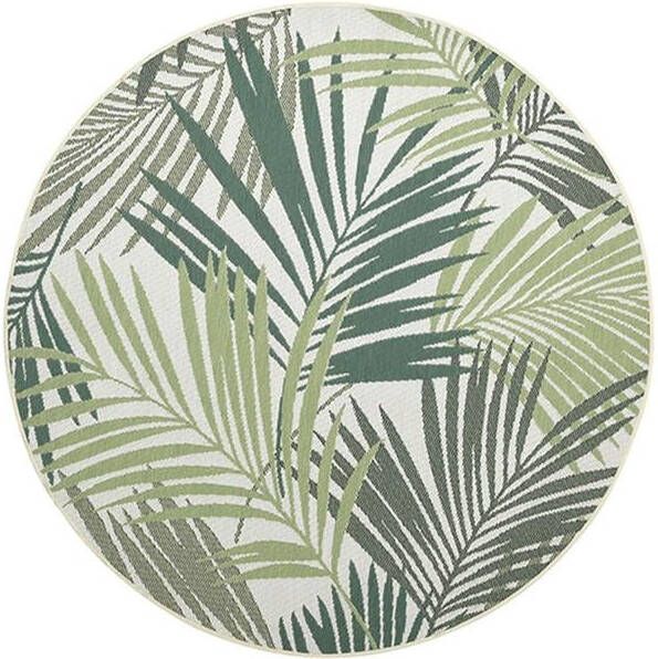 Garden Impressions Buitenkleed Naturalis palm leaf Ø160 cm