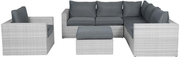 Garden Impressions Bruno loungeset incl. lounge stoel