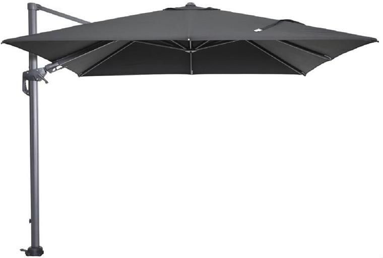 Garden Impressions Hawaii zweefparasol 300x300 c. black zwart