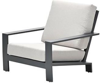 Garden Impressions Lincoln lounge fauteuil carbon black desert sand - Foto 2