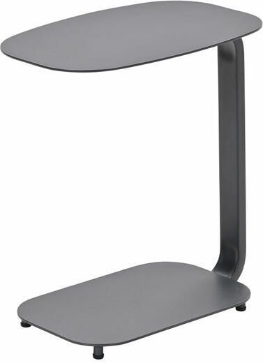 Garden Impressions Sem laptop bijzettafel 45x30xH51 cm donker grijs