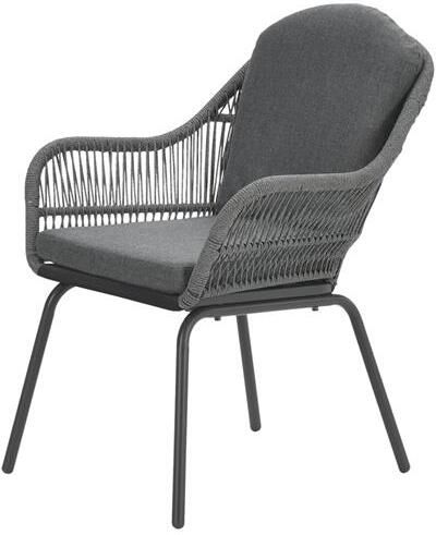 Woonboulevard Poortvliet Diningstoel Triton Grijs