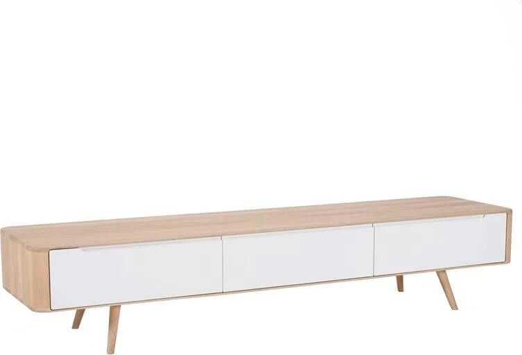 Gazzda Ena dressoir tv-meubel 225x55 whitewash