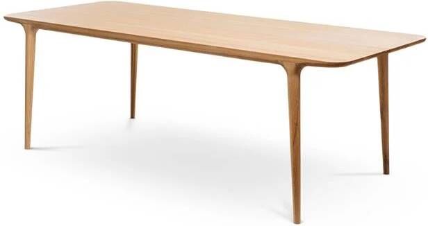 Gazzda Fawn table houten eettafel naturel 200 x 90 cm - Foto 2