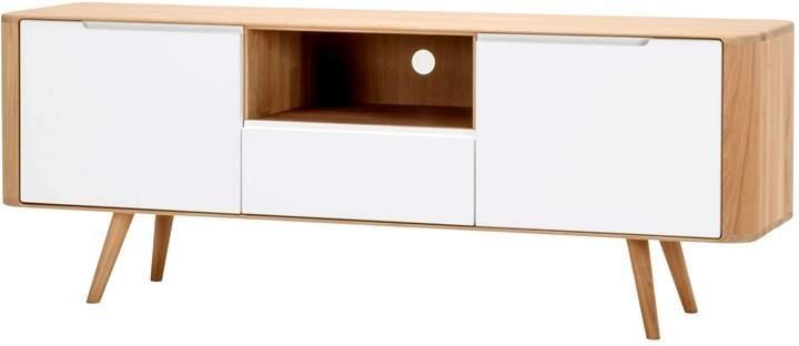 Gazzda Ena dressoir tv-meubel twee 160x42 naturel