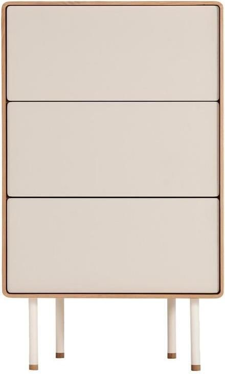 Gazzda Fina ladekast 60x45 natural|wit