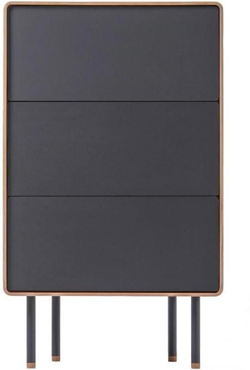 Gazzda Fina ladekast 60x45 natural|zwart