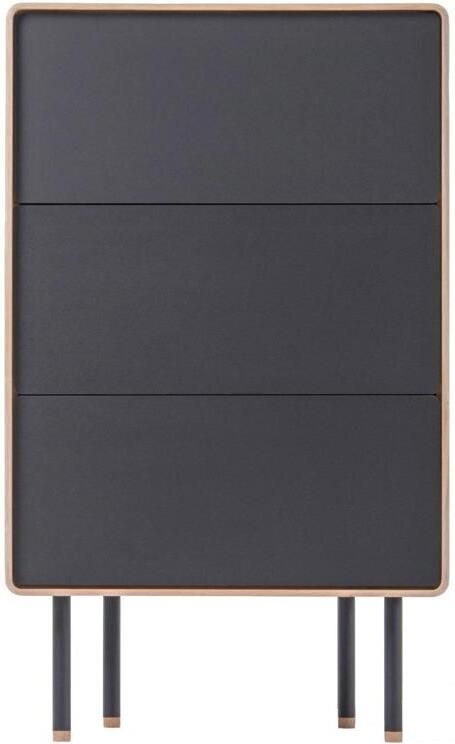 Gazzda Fina ladekast 60x45 whitewash|zwart