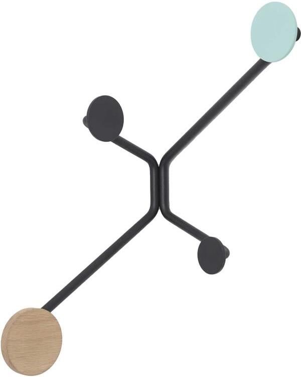 Gazzda Hook wandkapstok binnenhoek groen