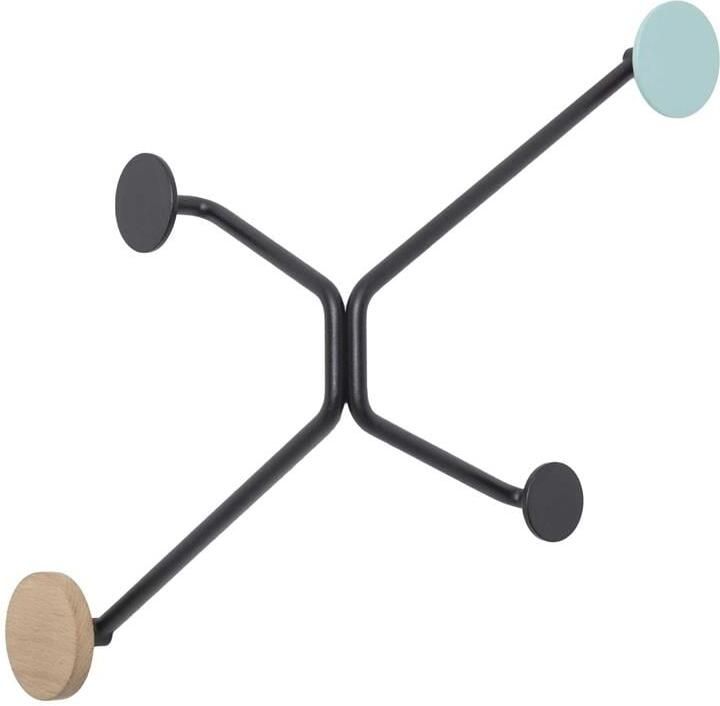 Gazzda Hook wandkapstok buitenhoek groen