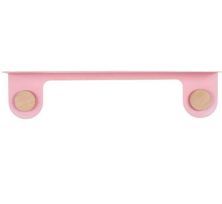 Gazzda Hook wandplank 60 roze